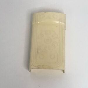 vintage 1940s 50s doll house furniture chenille bed spread imprint as 2.5 inch